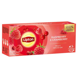 Lipton Raspberry & Cranberry Fruit Infusion