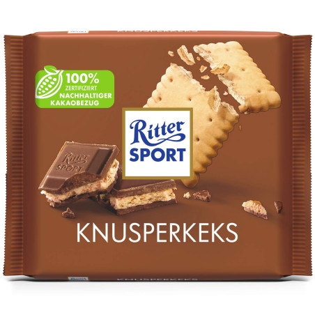 Ritter Sport Crispy Biscuit chocolate 100 g / 3.5 oz