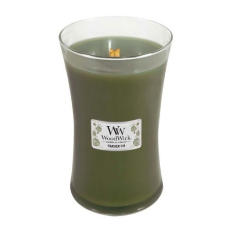 WoodWick Frasier Fir scented candle with wooden wick 609,5 g