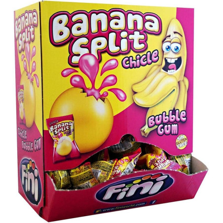 Fini Banana Split Bubble Gum 200 St