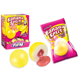 Fini Banana Split Bubble Gum 200 St