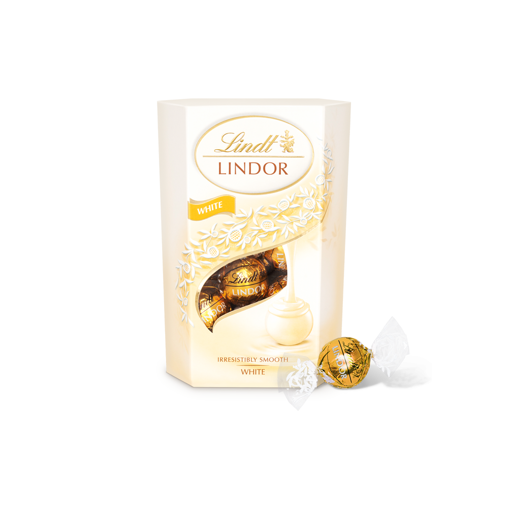 Lindt Lindor White 200 g (MHD 03/2026)