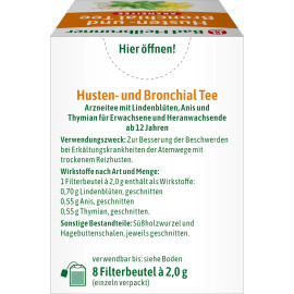 Bad Heilbrunner Husten- und Bronchial / Husten- und Bronchial (8x2g)