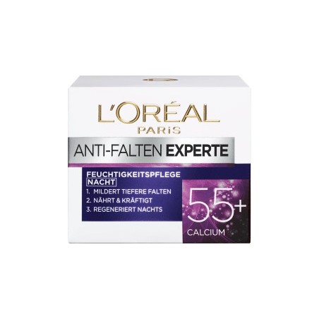 L'ORÉAL PARIS Night cream anti-wrinkle expert 55+, 50 ml
