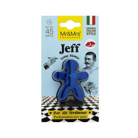 Mr&Mrs Fragrance Jeff Chrome Lotus Flowers Car Air Freshener