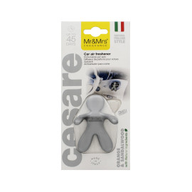 Mr&Mrs Fragrance Cesare Orange & Sandalwood Car Air Freshener