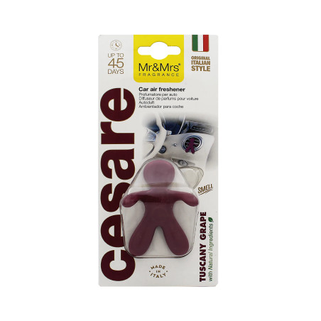 Mr&Mrs Fragrance Cesare Tuscany Grape Car Air Freshener