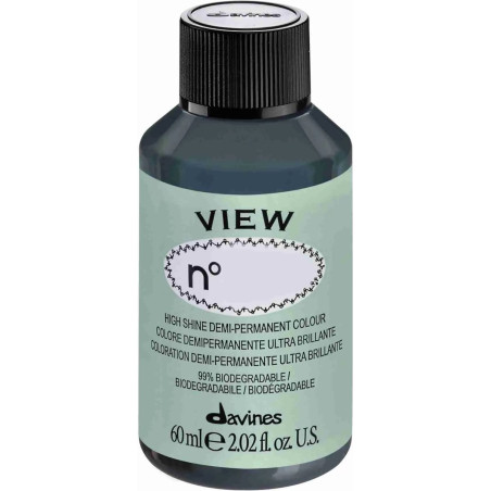 Davines, View, Demi-Permanent Hair Dye, 6.22 , 60 ml