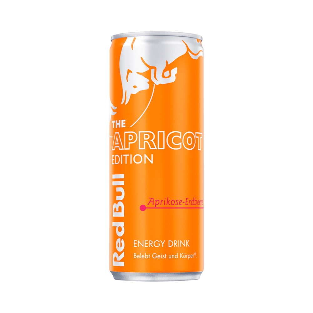 Red Bull Energy Drink Apricot Strawberry 250 ml / 8.45 fl oz
