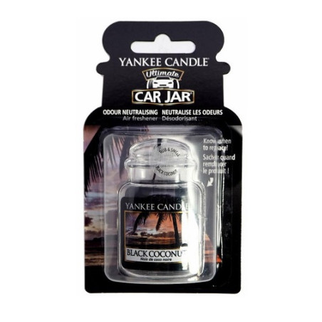 Yankee Candle Black Coconut Car Jar