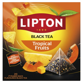 Lipton Black Tea Tropical Fruits