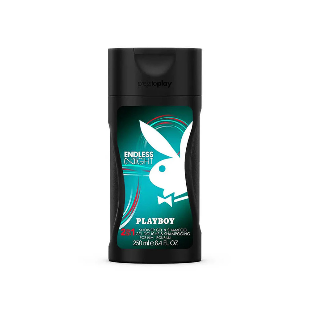 Playboy Endless Night for Him Duschgel & Shampoo 250 ml