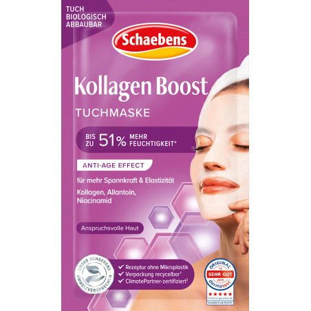 Schaebens Kollagen Boost Tuchmaske