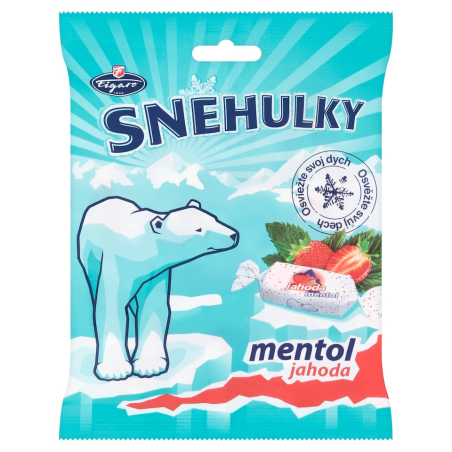 Figaro Snehulky Menthol Strawberry 90 g