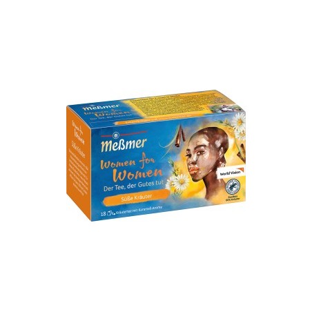Messmer Herbal tea sweet herbs 'women for women' (18 x 1.75g), 31.5 g