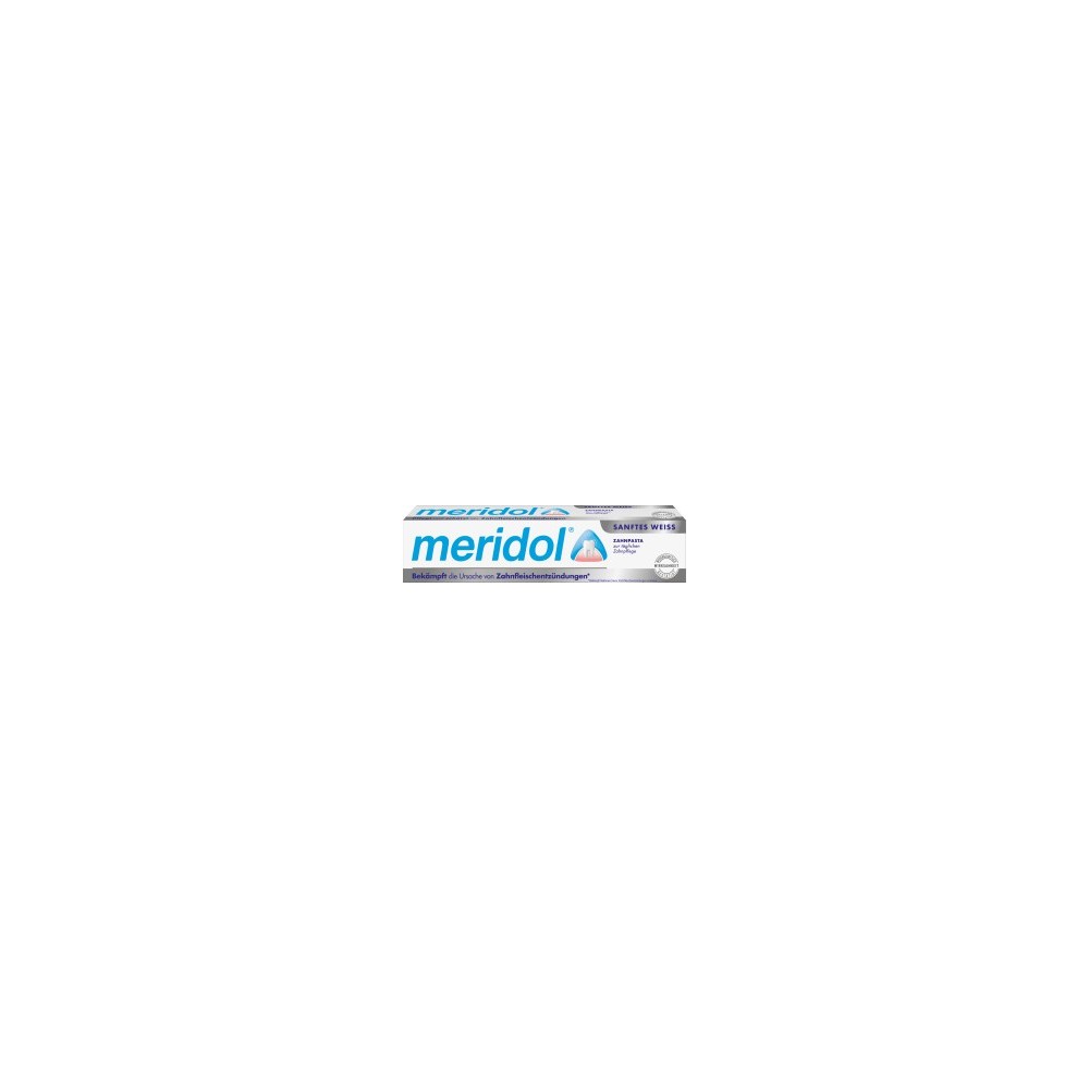 meridol Toothpaste soft white, 75 ml