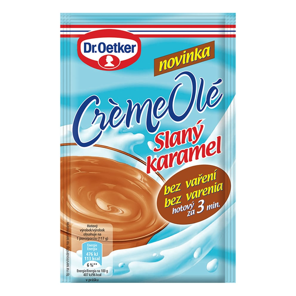 Dr. Oetker Crème Olé salted caramel 53 g / 1.87 oz