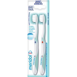 meridol Toothbrush soft double pack, 2 pcs