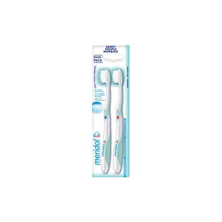 meridol Toothbrush soft double pack, 2 pcs