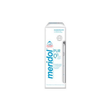 meridol Mouthwash pure, antibacterial, 400 ml
