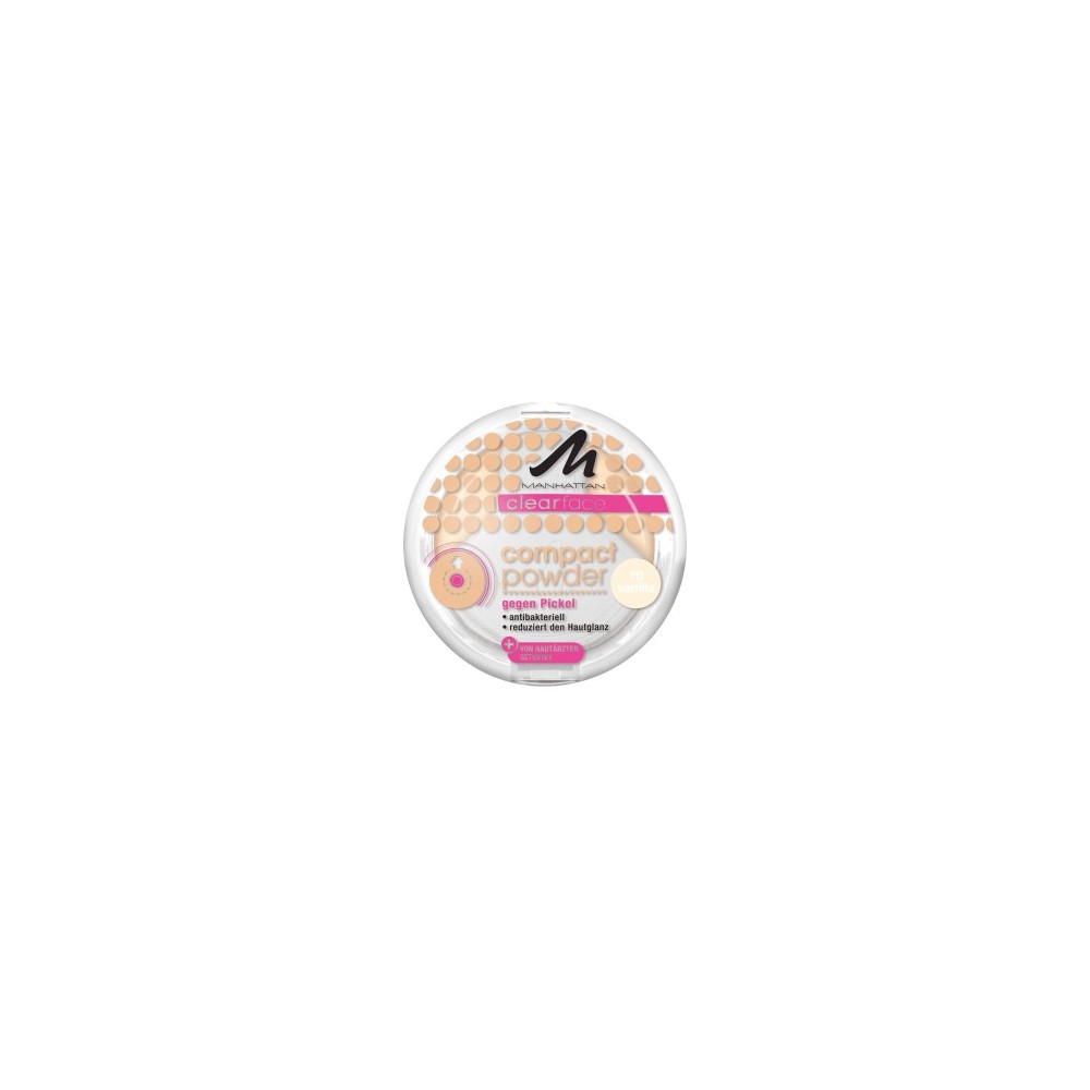 Manhattan Clearface Compact powder color 70, 9 g