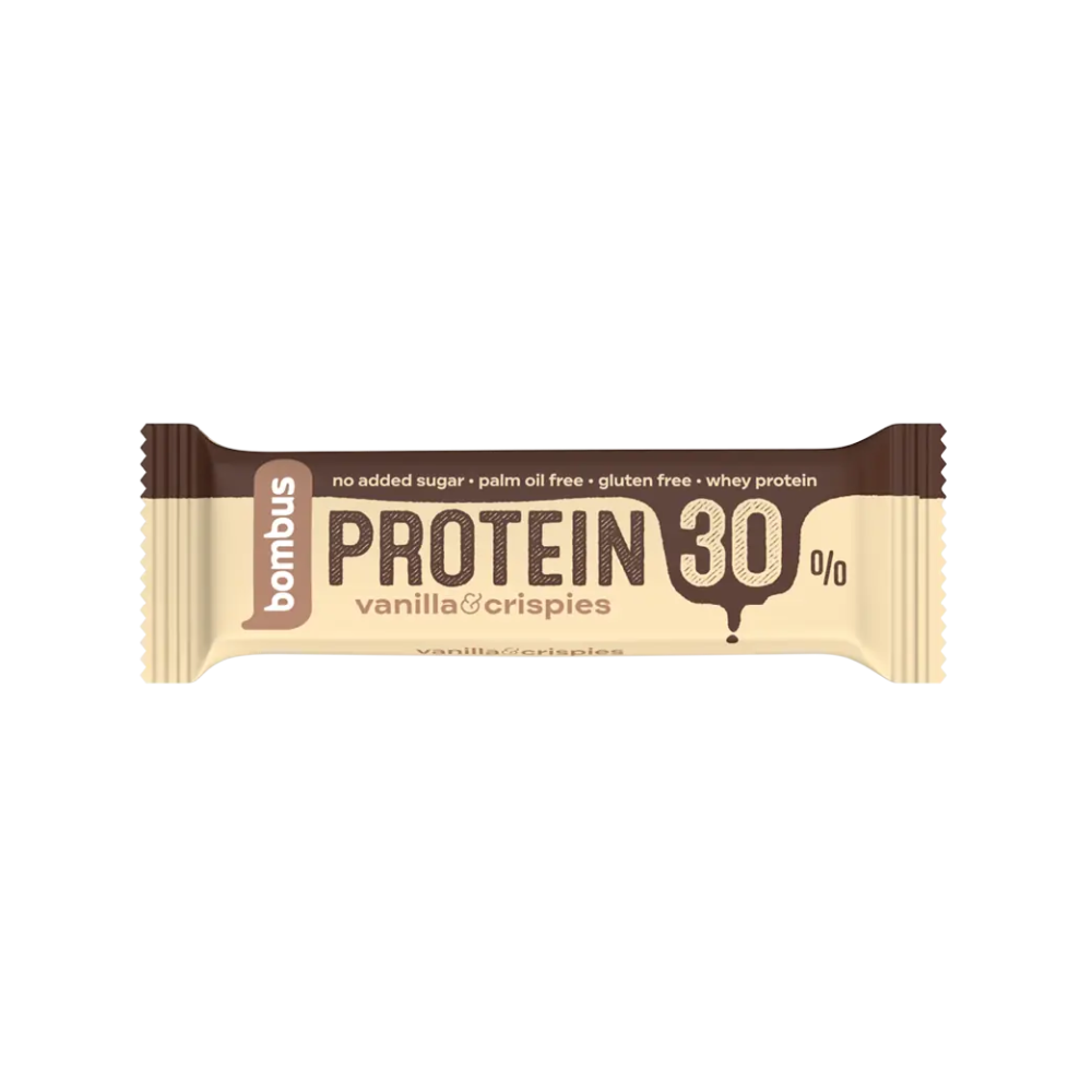 Bombus Protein bar 30% Vanilla & Crispies 50 g