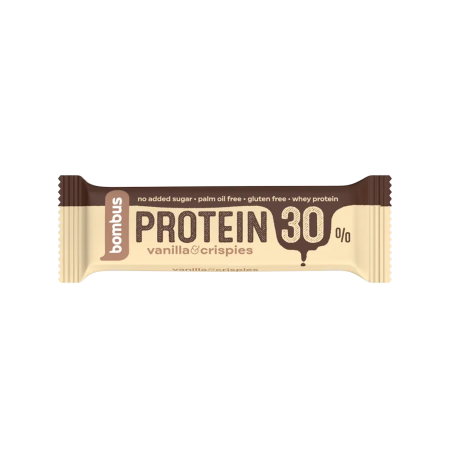 Bombus Protein bar 30% Vanilla & Crispies 50 g