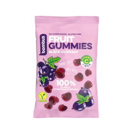 Bombus FRUIT GUMMIES BLACK CURRANT + vitamin C 35 g / 1.23 oz