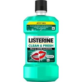 Listerine Mouthwash Clean & Fresh, 500 ml