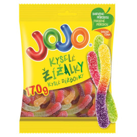 JOJO Saure Regenwürmer 170 g