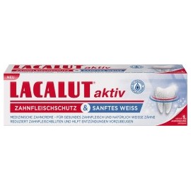 Lacalut Toothpaste active gum protection & gentle white, 75 ml