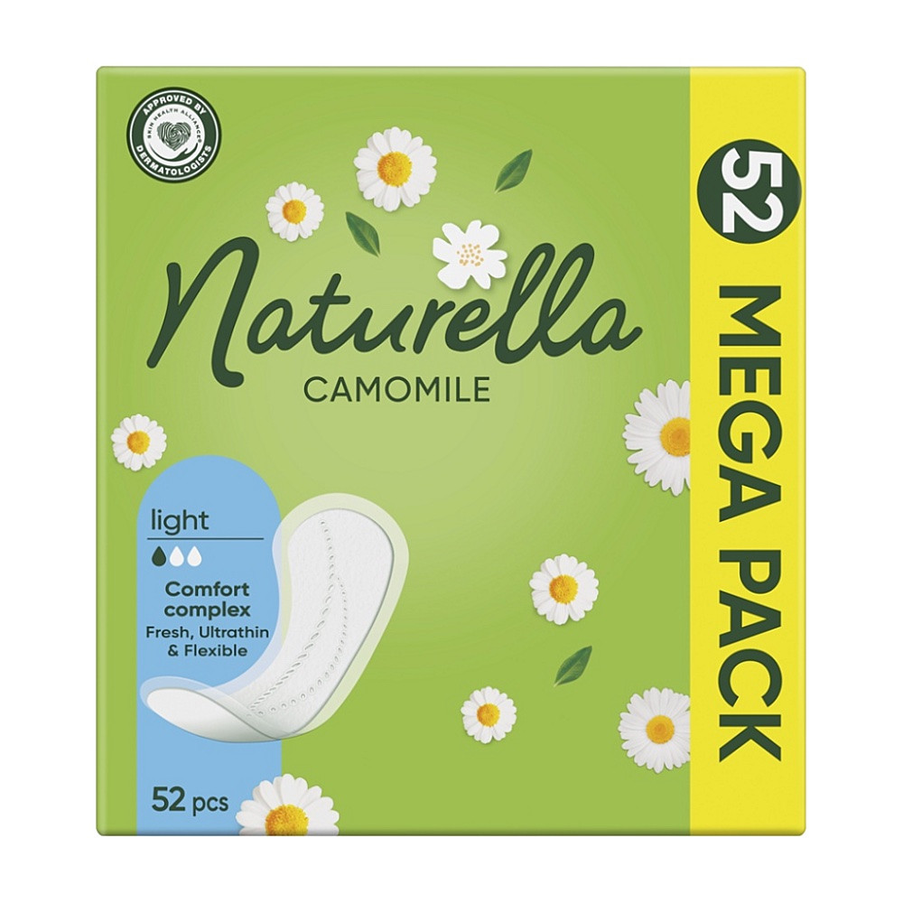 Naturella Camomile Panty Liners Light 52 pcs
