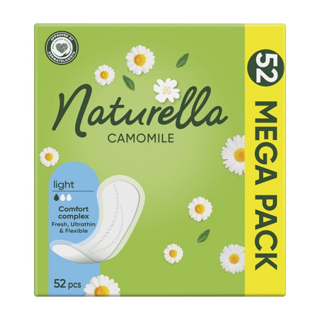 Naturella Camomile Panty Liners Light 52 pcs