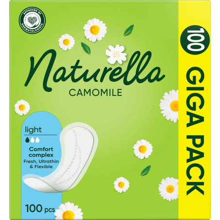 Naturella Camomile Panty Liners Light 100 pcs