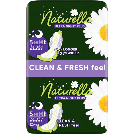 Naturella Ultra Night Plus Pads 12 pcs