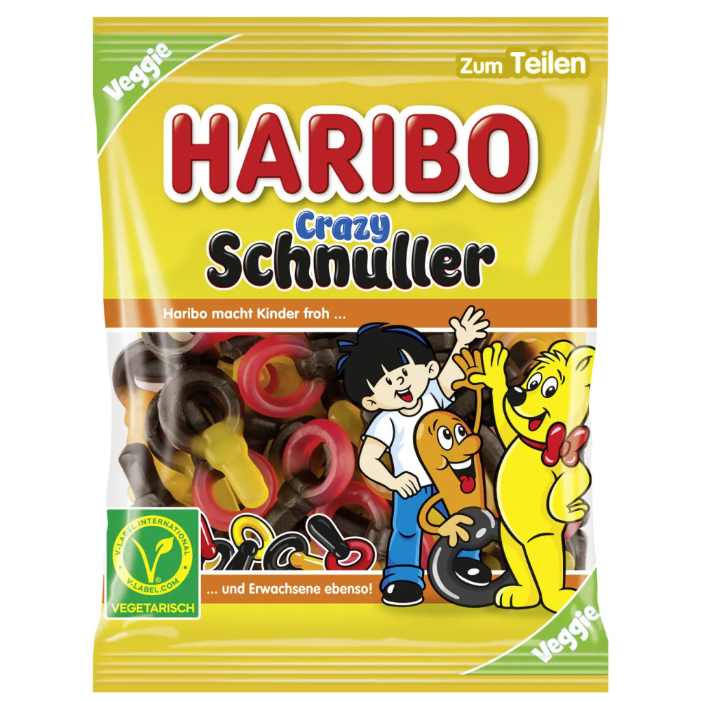 Haribo Crazy Schnuller 175 g