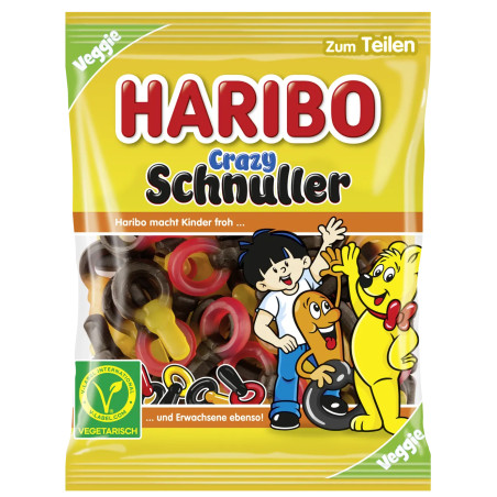 Haribo Crazy Schnuller 175 g
