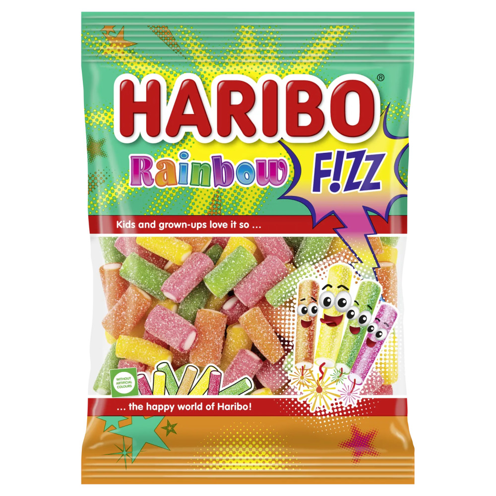 Haribo Rainbow Fizz 85 g