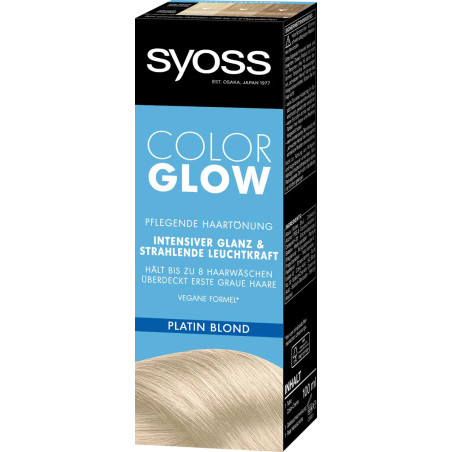 Syoss Color Glow Platinum Blond 100 ml