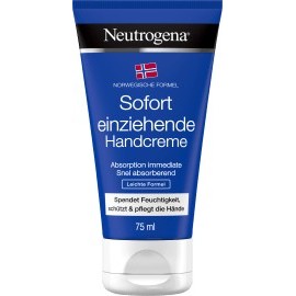 Neutrogena Immediately absorbed hand cream, 75 ml