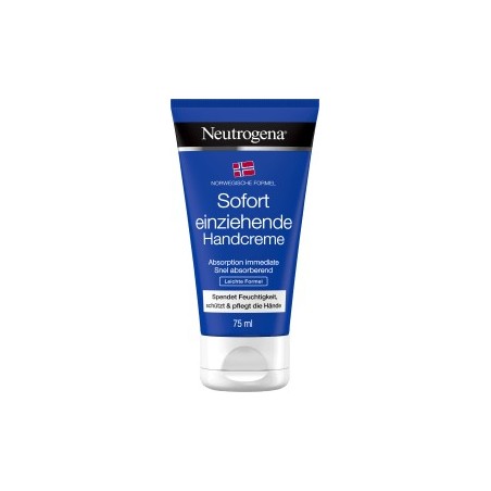 Neutrogena Immediately absorbed hand cream, 75 ml