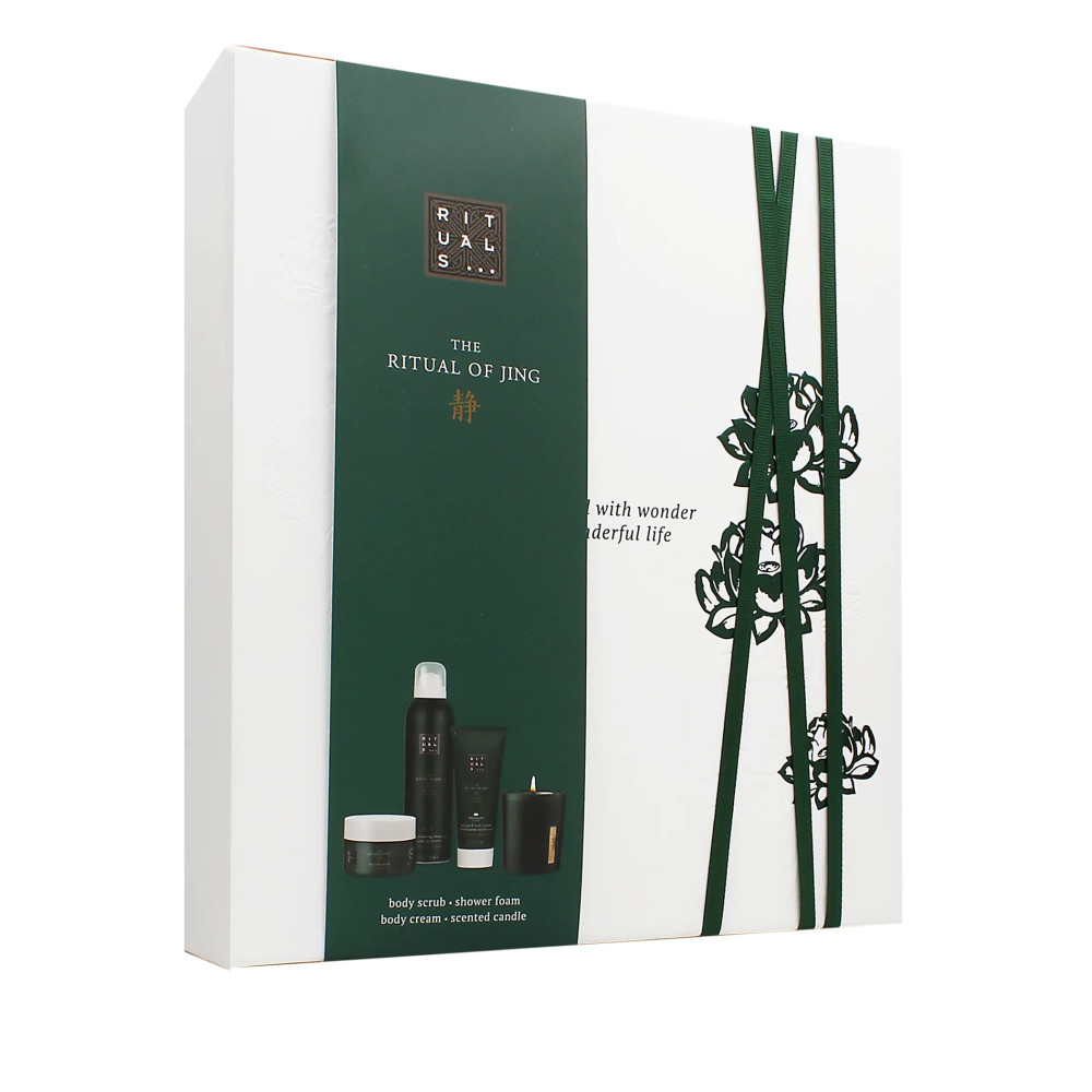 Rituals The Ritual of Jing SET (SG 200ml + Candle 140g + Scrub 125g + BC 100ml)
