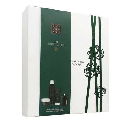 Rituals The Ritual of Jing SET (SG 200ml + Candle 140g + Scrub 125g + BC 100ml)