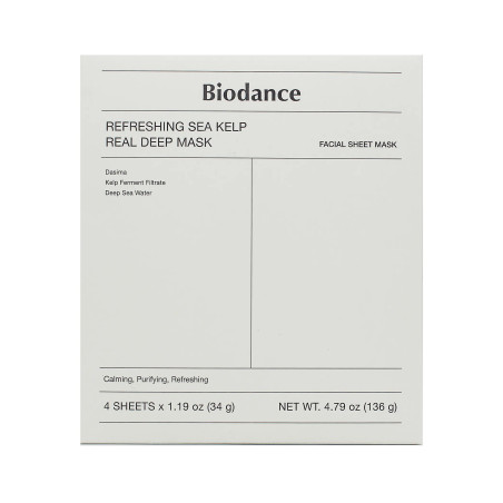 Biodance Real Deep Facial Sheet Mask 4ks