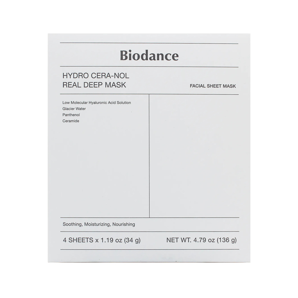 Biodance Hydro Cera-Nol Real Deep Mask 4x34g
