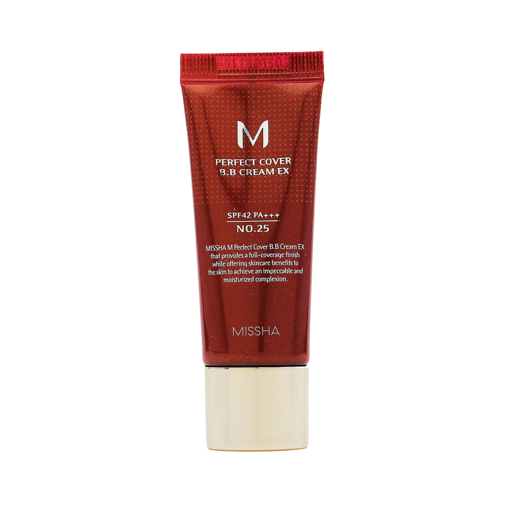 Missha Perfect Cover BB Cream EX SP42 Pa+++ 20ml 25 Warm Beige