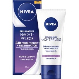 NIVEA Night Cream Essentials Moisture & Sensitive, 50 ml