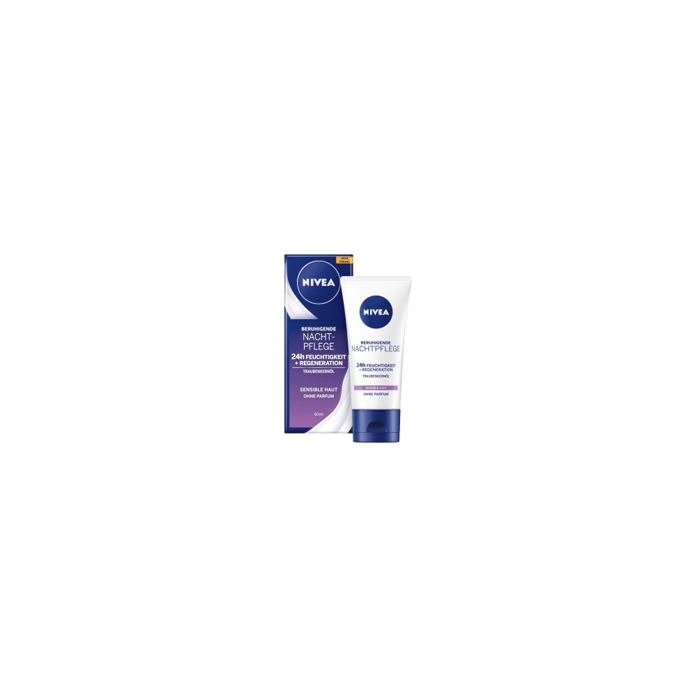 NIVEA Night Cream Essentials Moisture & Sensitive, 50 ml