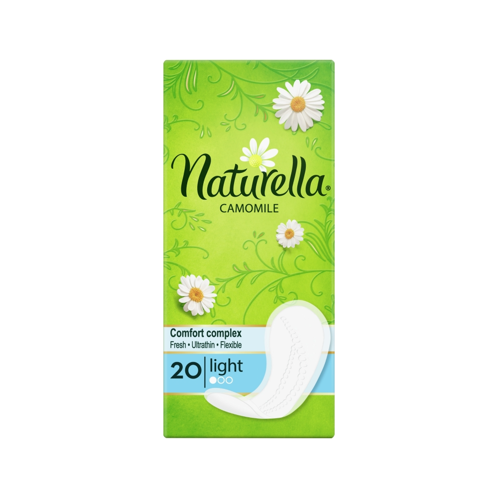 Naturella Camomile panty liners Light 20 St
