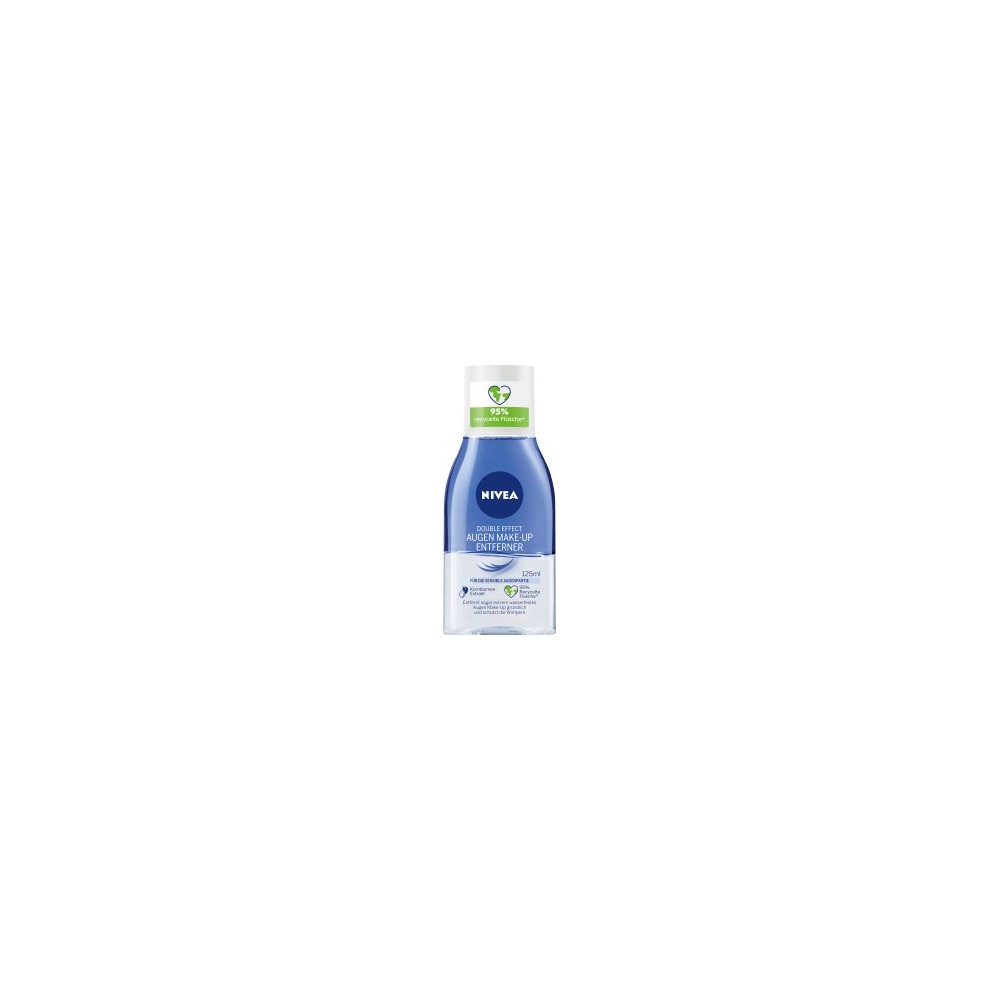NIVEA Eye make-up remover double effect, 125 ml
